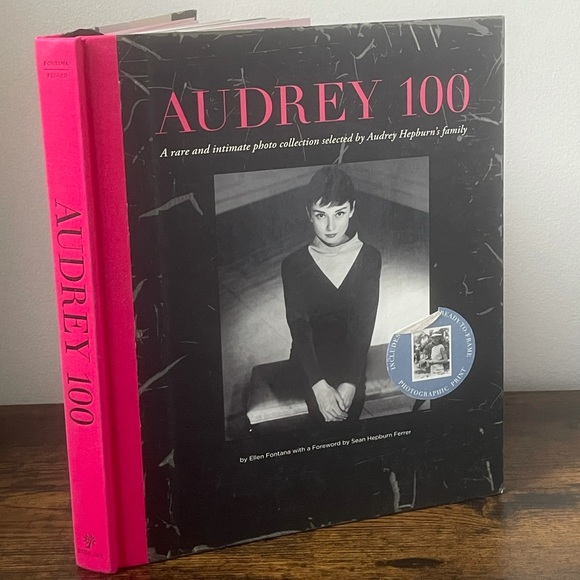 AUDREY 100: A Rare and Intimate Photo Collection Hardcover Book By Ellen Fontana - Picture 1 of 10